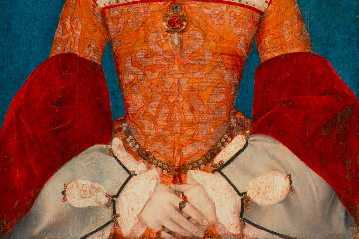 OldPortraiture's tweet photo. Born #OnThisDay in 1516: #MaryI, Queen of England (1516-58)
Portrait by #MasterJohn (active 1544-45), 1544
#MaryTudor #QueenMary #BloodyMary #Tudor https://t.co/8nrUe5jFx9