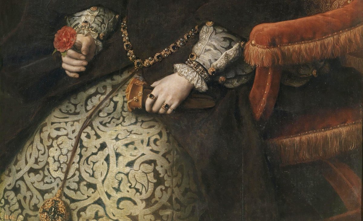 OldPortraiture's tweet photo. Born #OnThisDay in 1516: #MaryI, Queen of England (1516-58)
Portrait by #AntonisMor (1519-75), 1554
#MaryTudor #QueenMary #BloodyMary #Tudor https://t.co/zy4Wi1fXXv