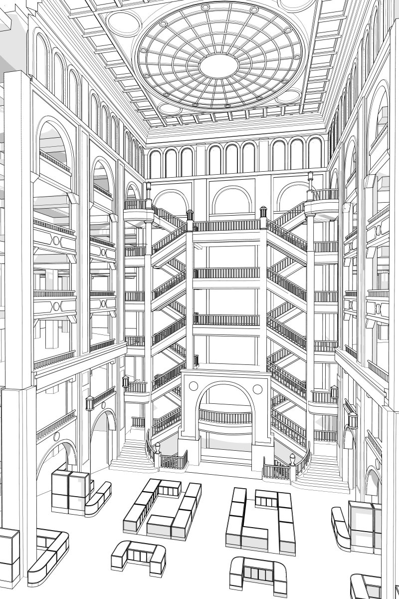 複雑な建物などを何度も描くような場合に重宝するんだよね…3D。

でないと、普通に手で描いたほうが早いことの方が多い 