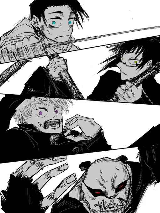 #呪術廻戦

五「2年生もなかなかのイカれっぷりでしょ?」 
