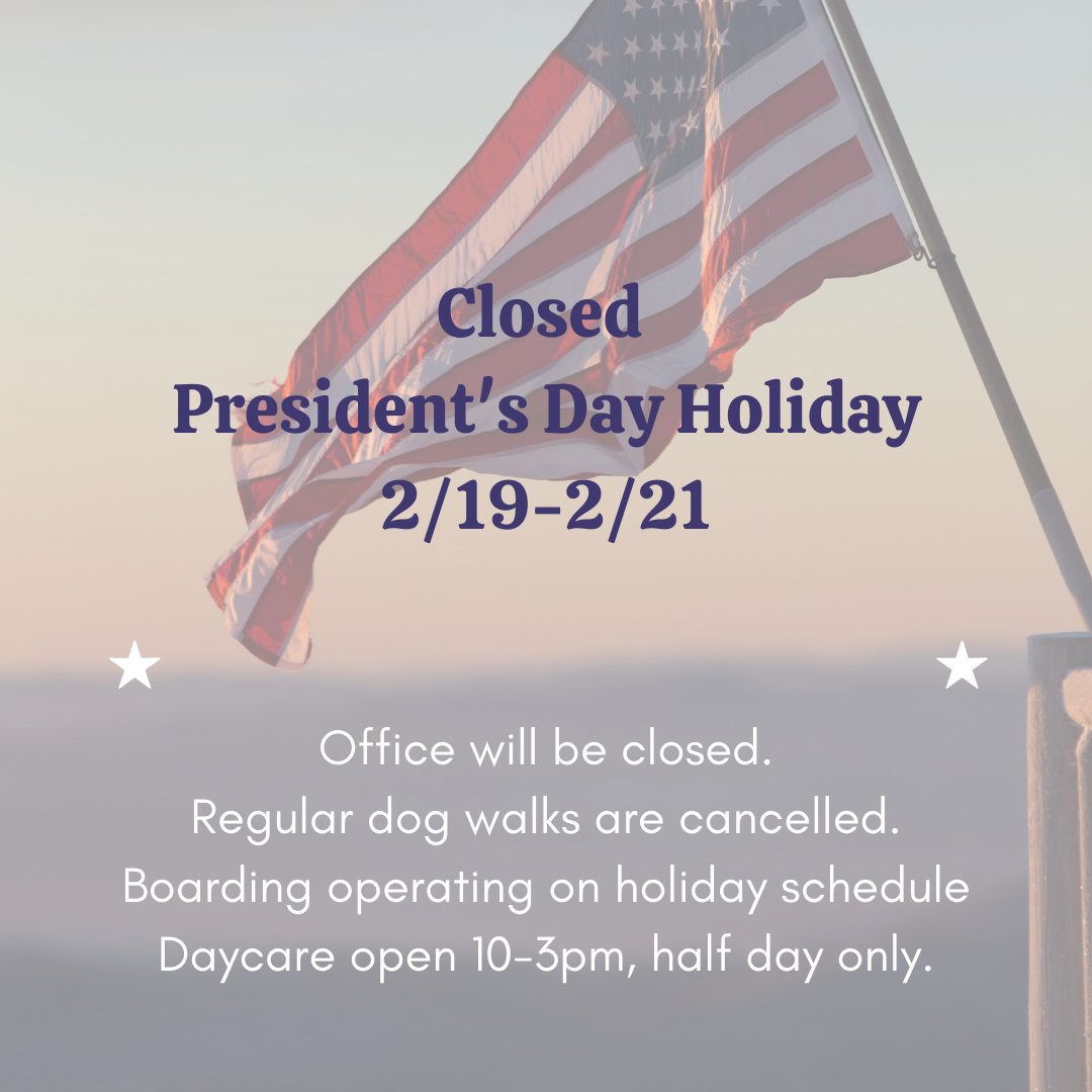Reminder... also, we will hold puppy socials on Saturday morning. All other training classes are cancelled.  Have a great weekend ☀️