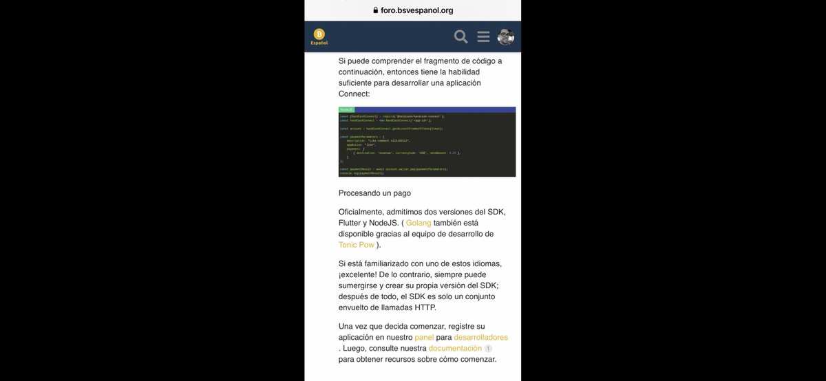 BlogueroDigital's tweet photo. Los #nanopagos
en #BSV #Bitcoin
tienen por delante
un nuevo reino de posibilidades

El siguiente artículo
de @BGCryderman, representante principal
de @HandCashConnect
para @handcashapp,
muestra como crear fácilmente una aplicación con #HandCashConnect✍️https://t.co/HC6uFiOcy9👈👇 https://t.co/ucGBUQpVKy