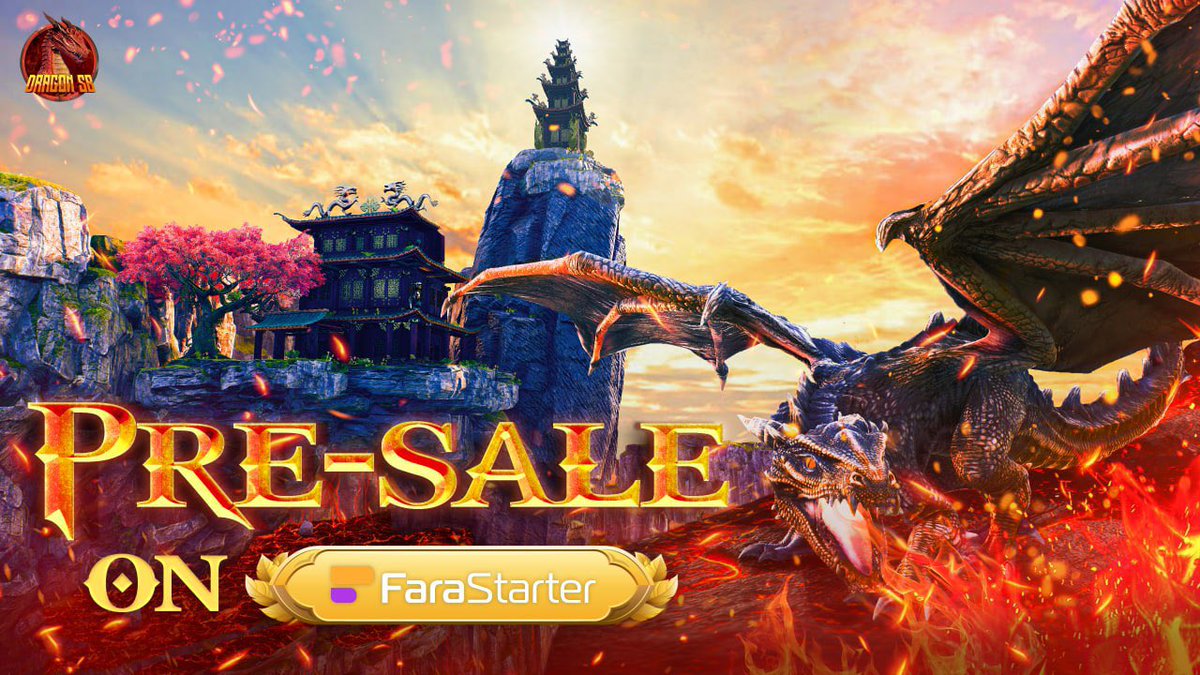 🎉DragonSB's New Pre-sale on FaraStarter - Coming up soon🚀

✨DragonSB team is excited to announce our new Pre-Sale event on farastarter.com.

💠Details
   💸Incentive Price: $0.14
   ⏰Whitelist Start Time: 8 A.M UTC 19/2
   ⏰Whitelist End Time: 2 A.M UTC 21/2