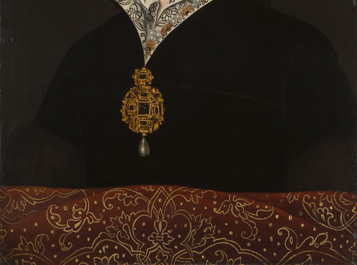 OldPortraiture's tweet photo. Born #OnThisDay in 1516: #MaryI, Queen of England (1516-58)
Portrait after #AntonisMor (1519-75), ca. 1550-1699
#MaryTudor #QueenMary #BloodyMary #Tudor https://t.co/0d9wBF6qJK