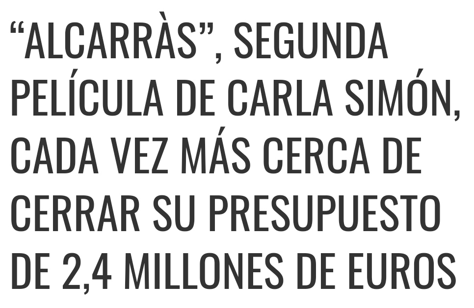 ProsperidadO's tweet photo. @sanchezcastejon @berlinale Cuánto ha recaudado? Cuánto nos ha costado en subvenciones? https://t.co/o3VM59rnTx