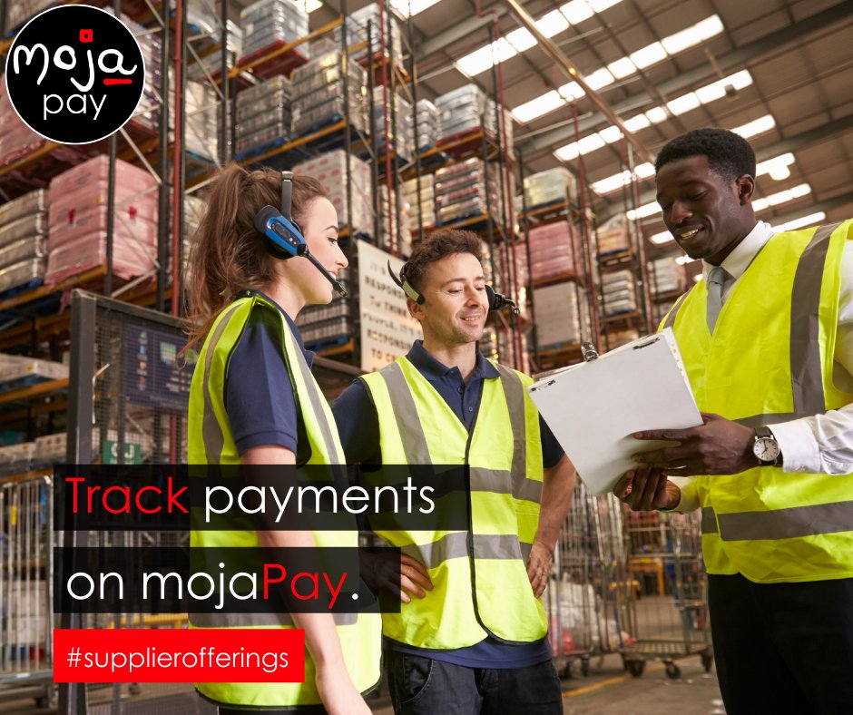 moja_za's tweet photo. As a supplier you can track all payments with our online dashboard and make informed decisions that supports the financial aspect of your business!
#payments #tracking #suppliers #mojaPay https://t.co/5LDMkXvlSU