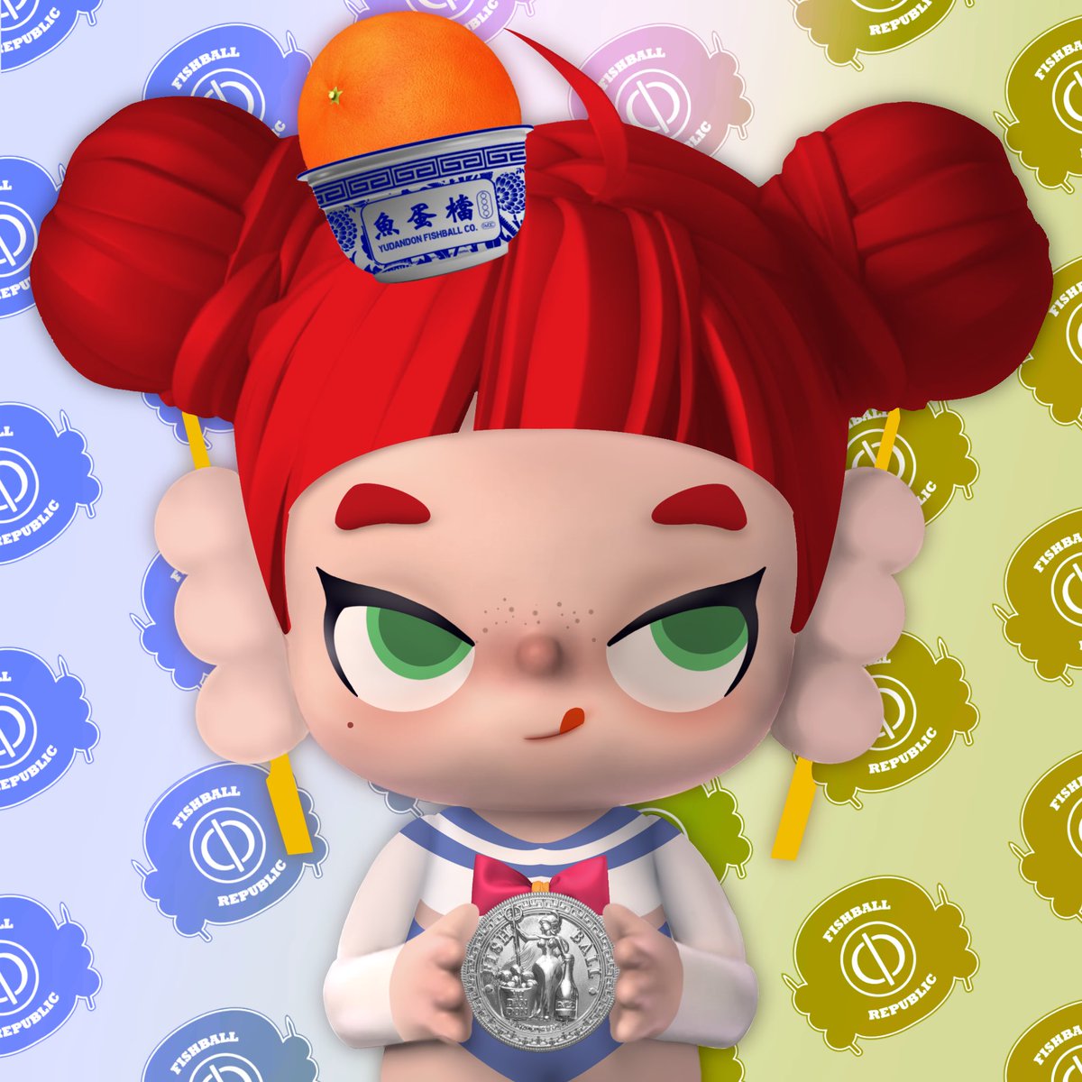 FishballRep's tweet image. Fishballs, Let’s welcome sailorcandyng to the Fishball Family! 😚

What’s the sliver coin?😈 many more to come!

魚蛋們，一起歡迎 Candy 吳筱茵 加入魚蛋家庭吧！

銀幣有什麼作用？😈更加功能即將揭曉！

#nftcommunity #nftdrop #nftart #nftasia #nftcollector #nfthk #solana #Ethereum
