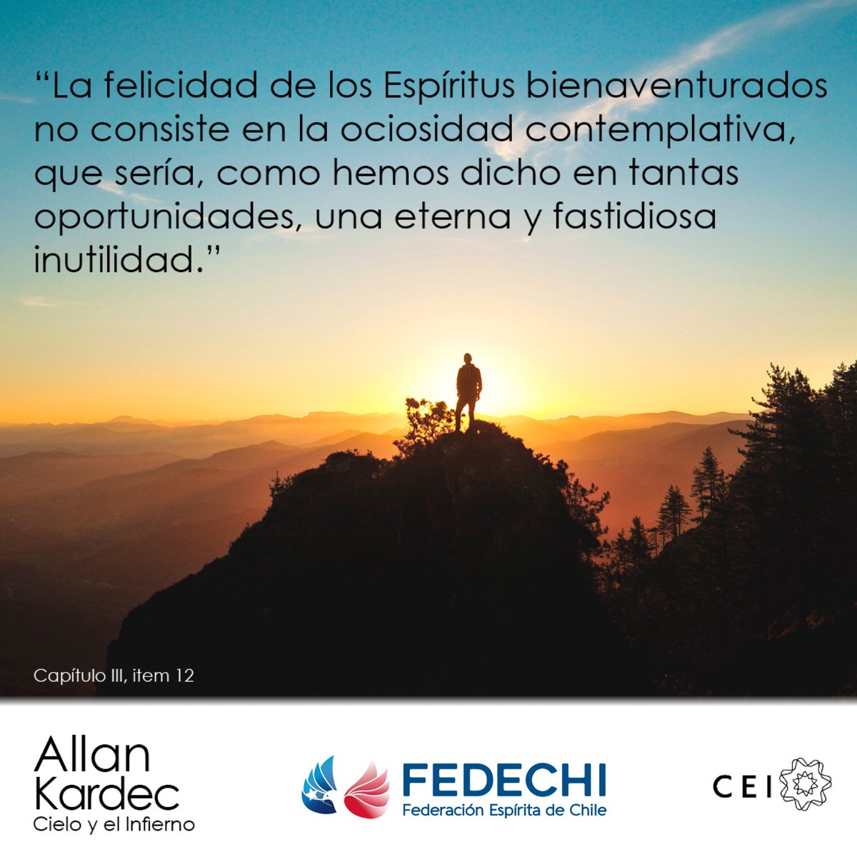 fedespiritachi's tweet photo. Mensaje extraído del cuarto libro publicado por Allan Kardec: El Cielo y El Infierno. 
.
.
#mensaje #espirita #elcieloyelinfierno #allankardec https://t.co/v8Qj6OA3iM