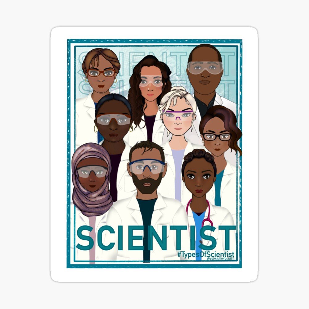 Dr. Semarhy Quiñones uses Science Art to increase the visibility of diversity in STEM! ​#TypesOfScientists semarhyquinones.com/science-art.ht…