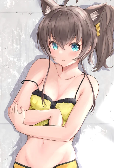 #祭絵 部屋着+猫耳のまつりちゃんすき 