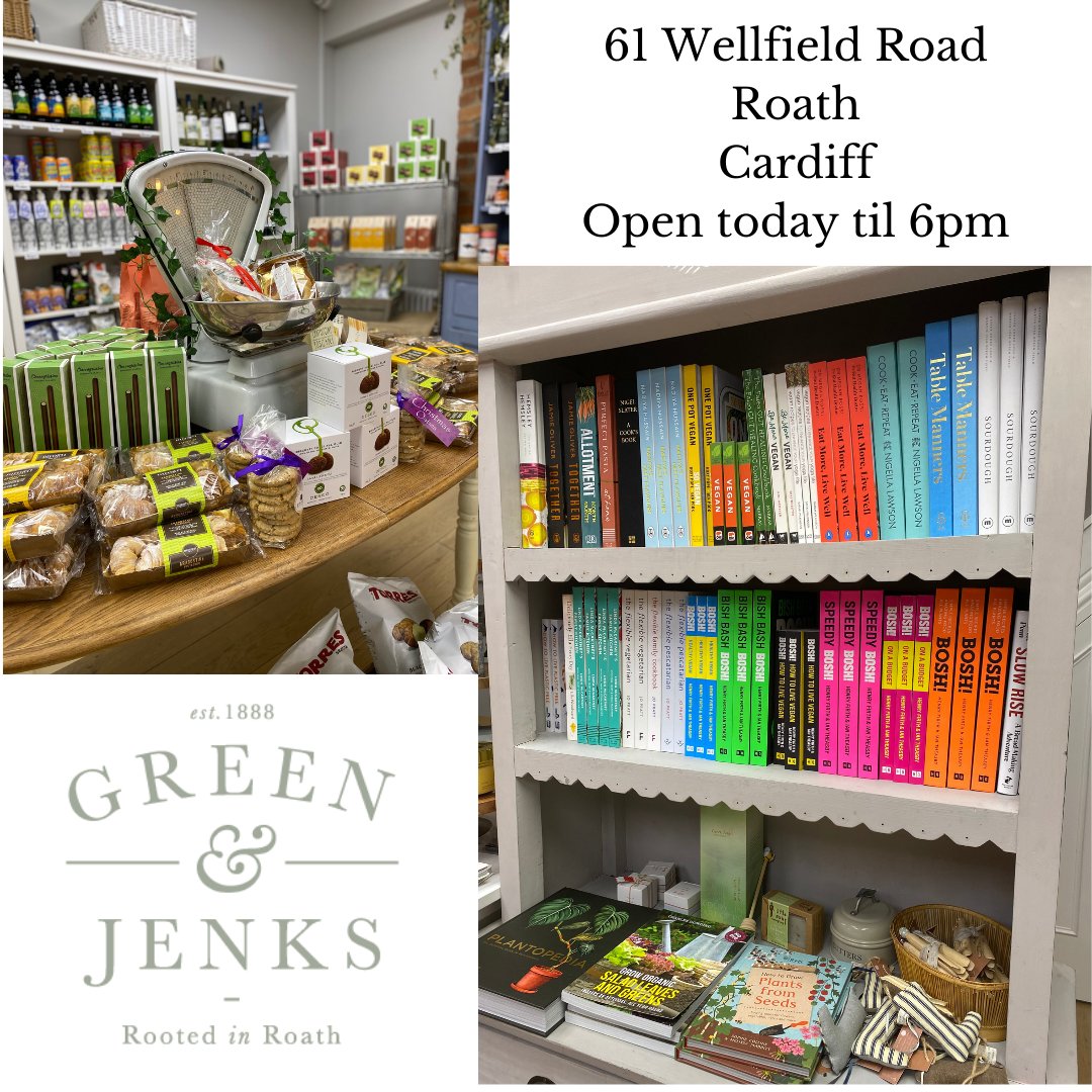Blow away the cobwebs this afternoon, if it's safe to do so, and pop in for some Friday treats or a good book... or call in tomorrow - just stay safe... . . . #books #roath #shoplocal #pipesbeer #tinyrebel #wine #deli #italiandeli #welshfoodanddrink