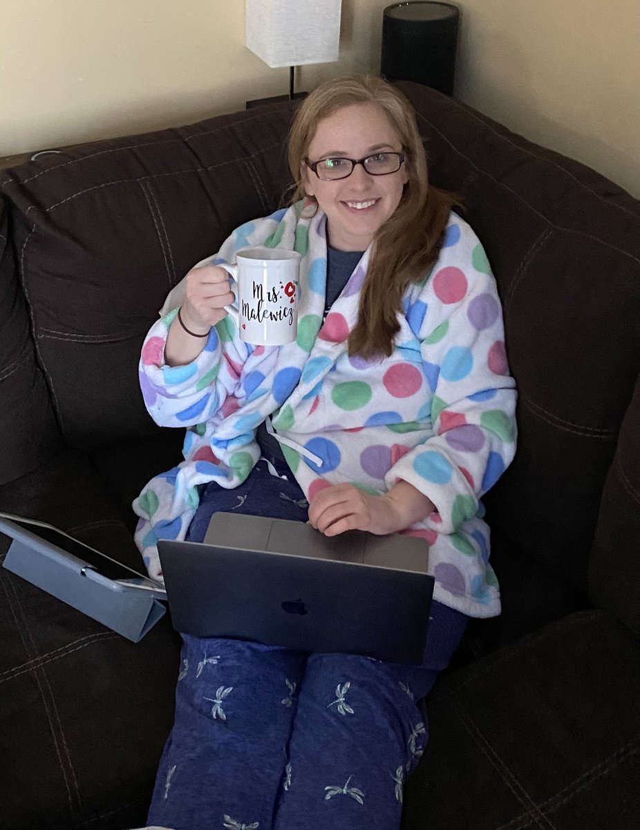 MrsMalewicz's tweet photo. Thank you @ISD109 admin for giving us this much needed day to “plan in our pjs.” #D109Pride #ISDInnovates https://t.co/SX4cfFKgrE