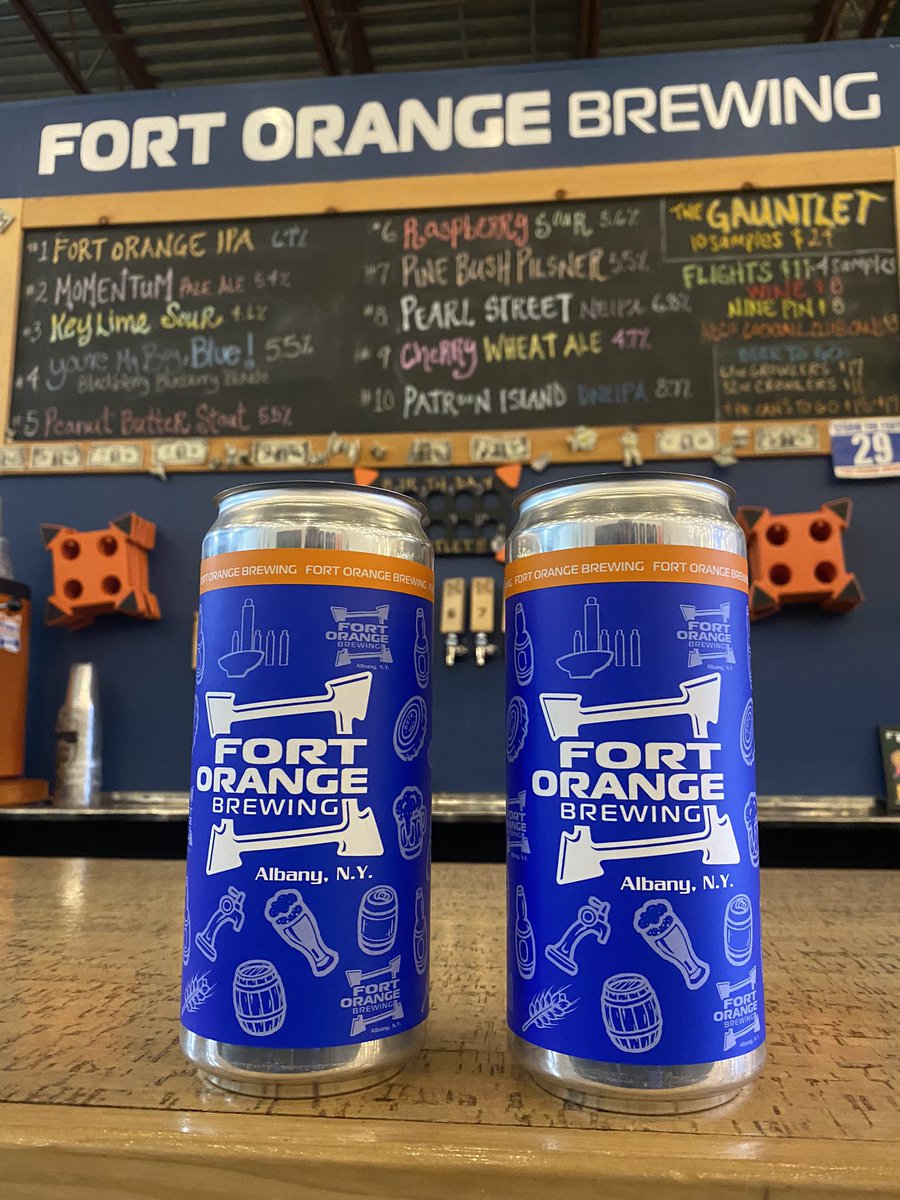 FortOrangeBrew's tweet photo. New crowlers are in! Grab 32 oz. of your favorite Fort Orange liquid to go.
This Sunday is our February Beer Yoga Class. We have a few tickets remaining on Eventbrite. Enjoy the weekend!
#crowlerstogo #bringFortOrangehome #drinklocalbeer https://t.co/8WT5m8u4iP