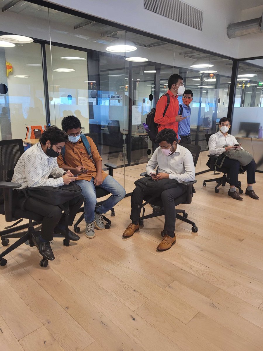 Codifyd's tweet photo. A glimpse of our fresher recruitment drive carried out at our Mumbai, India office.
A big shout out to the Talent Acquisition team for an excellent job done. Thank you all for making this happen. 

#Codifyd #Pivotree #Recruitment #India #Infinitepossibilities https://t.co/0Lgj8KNIv5