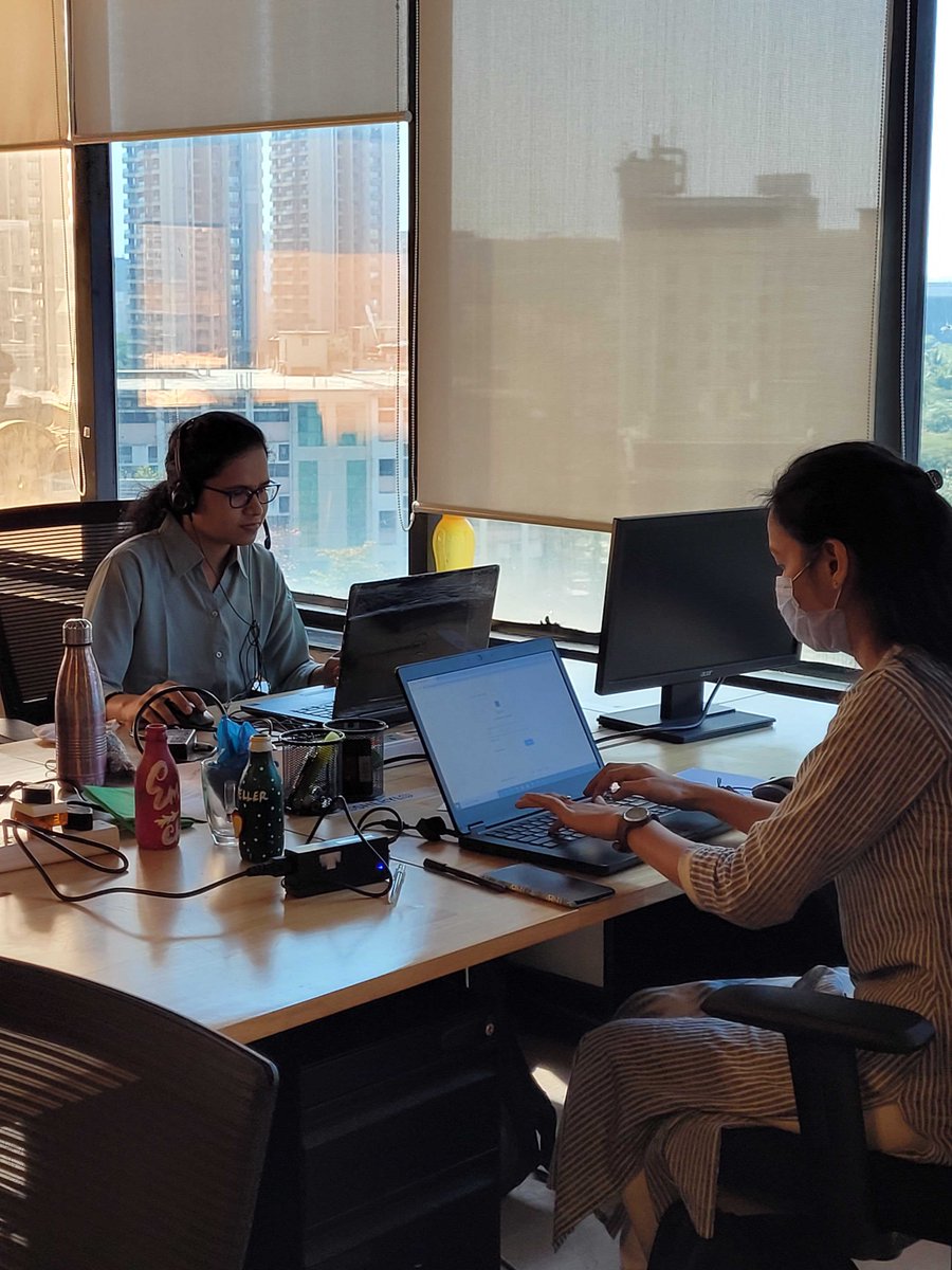 Codifyd's tweet photo. A glimpse of our fresher recruitment drive carried out at our Mumbai, India office.
A big shout out to the Talent Acquisition team for an excellent job done. Thank you all for making this happen. 

#Codifyd #Pivotree #Recruitment #India #Infinitepossibilities https://t.co/0Lgj8KNIv5