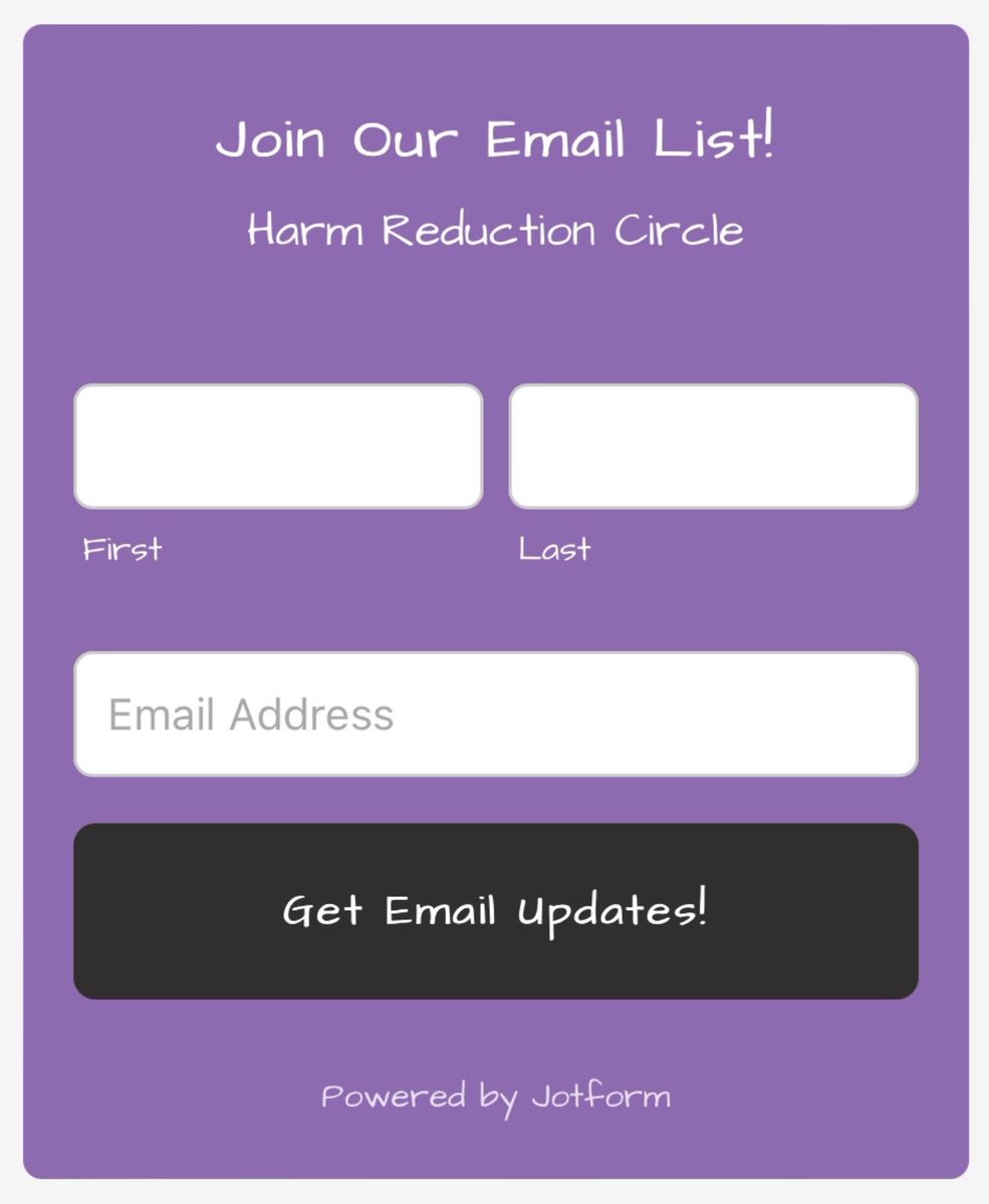 HarmReductionO's tweet photo. We have officially launched our email list which is now available to the public! Stay connected!
โ
Get Email Updatesโ
https://t.co/mlNhZaKOGZ
#HarmReduction #HarmReductionCircle #HarmReductionSavesLives #Narcan #Naloxone #HarmReductionO https://t.co/bSEWEjfP6i