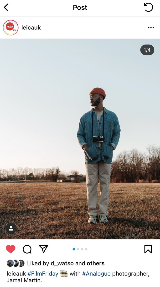 Woke up and saw that I got posted by LeicaUK.

Been getting a lot of small confirmations that i’m right on track in my journey. Grateful 🙏🏽