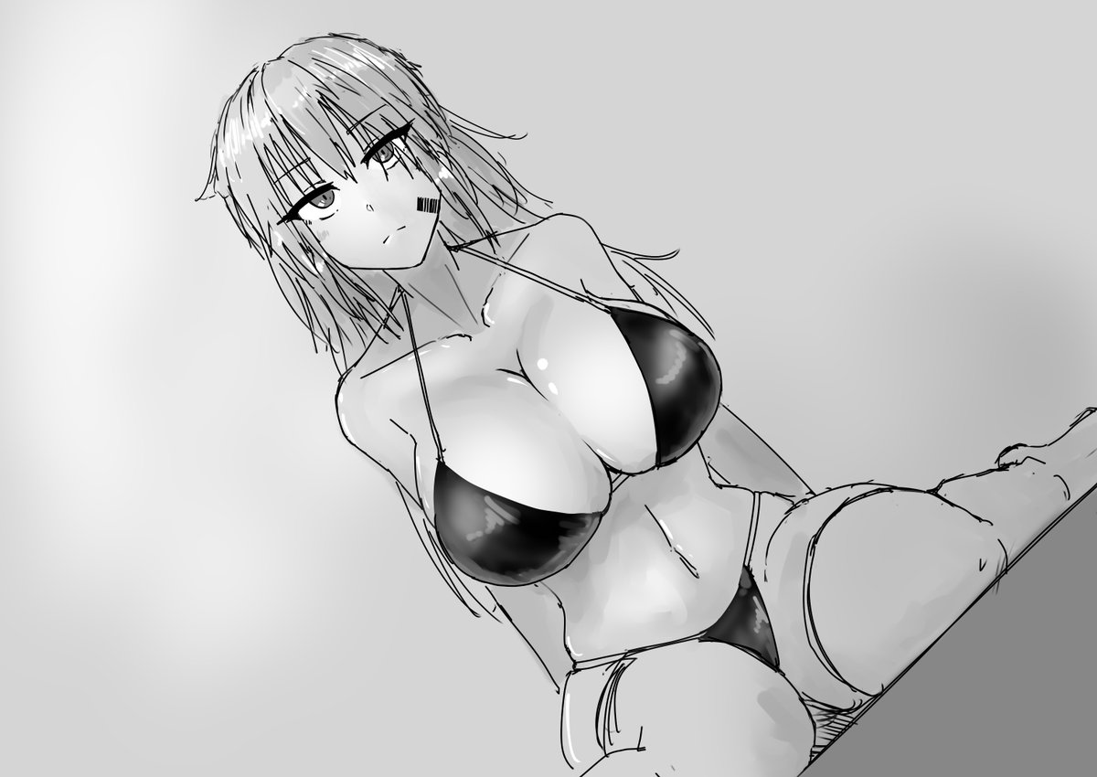 「#くそ寒いので水着絵を貼る 」|ammoのイラスト