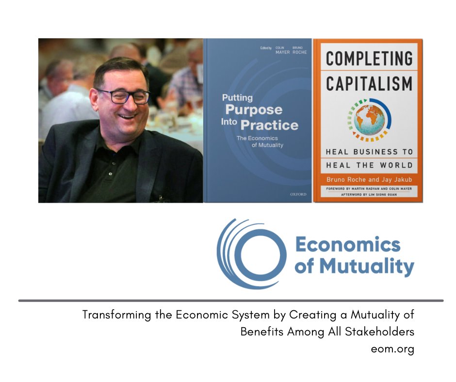 The @econ_mutuality Foundation's purpose is to redefine economic performance to meet the needs of the world. To achieve this purpose, they support further development of business leaders through their education initiatives. Learn more eom.org
