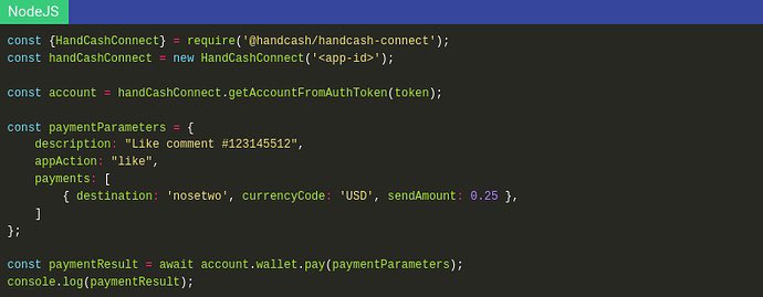 Bsvespanol's tweet photo. #Nanopayments
Crear una app
con #HandCashConnect 

Por Brandon Cryderman
@handcashapp 
“Si puede comprender
el fragmento de código a continuación, entonces tiene la habilidad
suficiente para
desarrollar una aplicación con @HandCashConnect.”
—@BGCryderman
👉https://t.co/fsHFkD9SZu https://t.co/FJydFm0SuF