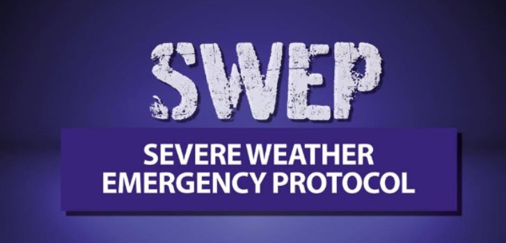 Severe Weather Emergency Protocol #SWEP has been activated in Reading.

Council has opened emergency provisions so #roughsleepers can stay safe during #StormEunice 

SWEP is a partnership with @ReadingCouncil and other homeless organizations to help #streethomeless stay safe.
