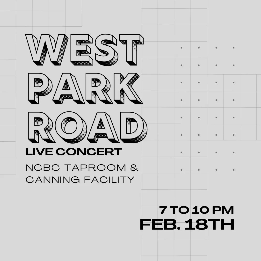West Park Road is LIVE tonight,, 7 to 10PM!