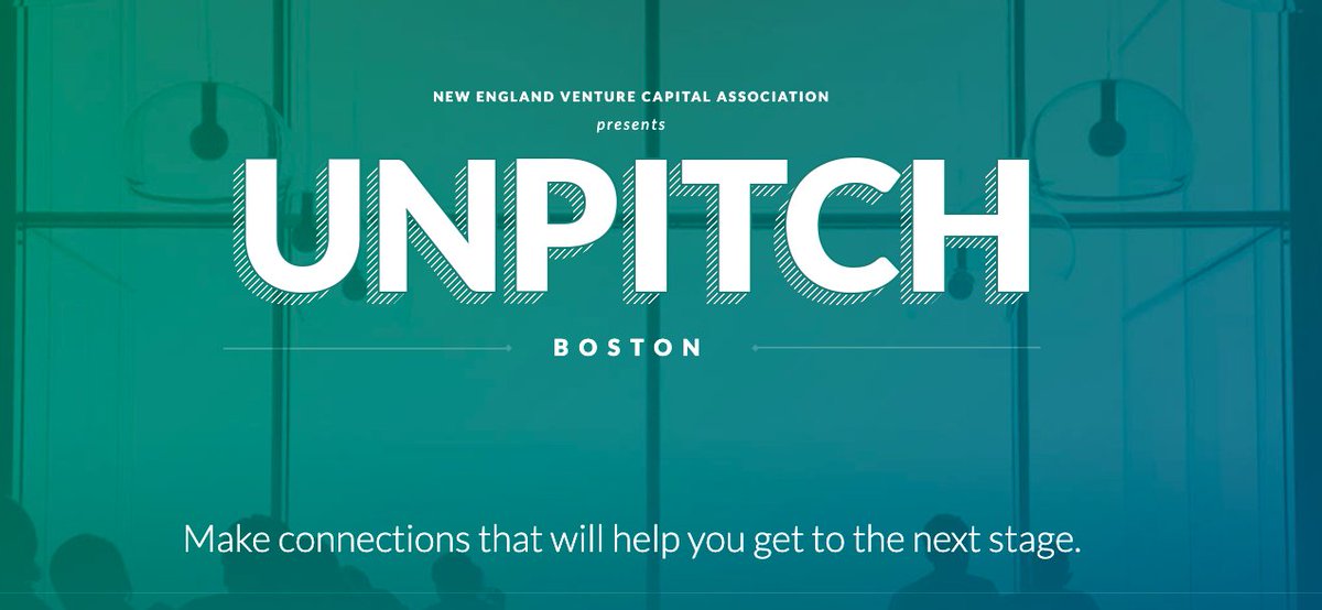 Just 12 HOURS until <a href="/NewEnglandVC/">The New England Venture Capital Association</a> #Unpitch #TECH application closes!

Tell an early-stage #Entrepreneur who should know; we welcome applications from all who consider themselves early on in the journey &amp; could benefit from candid conversation w/investors.

unpitch.org
