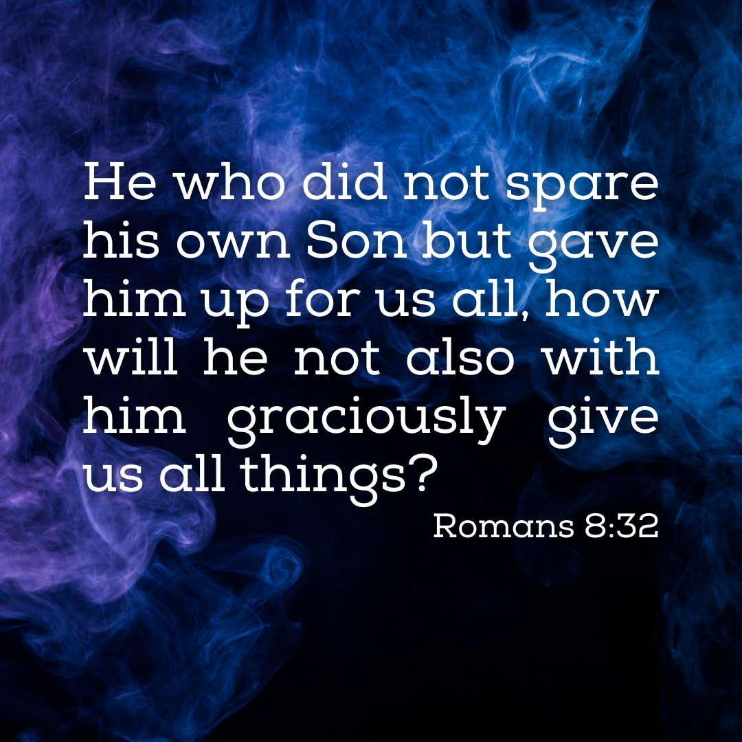 God created you to have a relationship with Him. Because of His great love, He will give you everything you need.