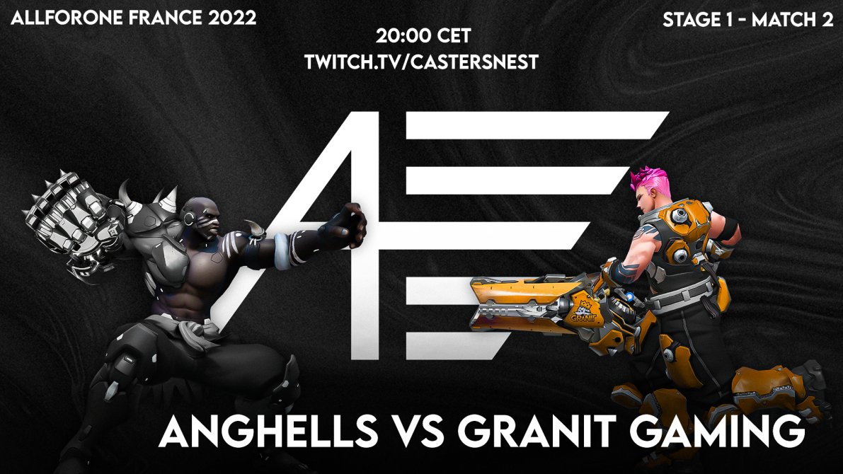 Today we fight @granitgaming in our second match of @PlayAllForOneFR

Let's rock it 🔥

📺: twitch.tv/castersnest