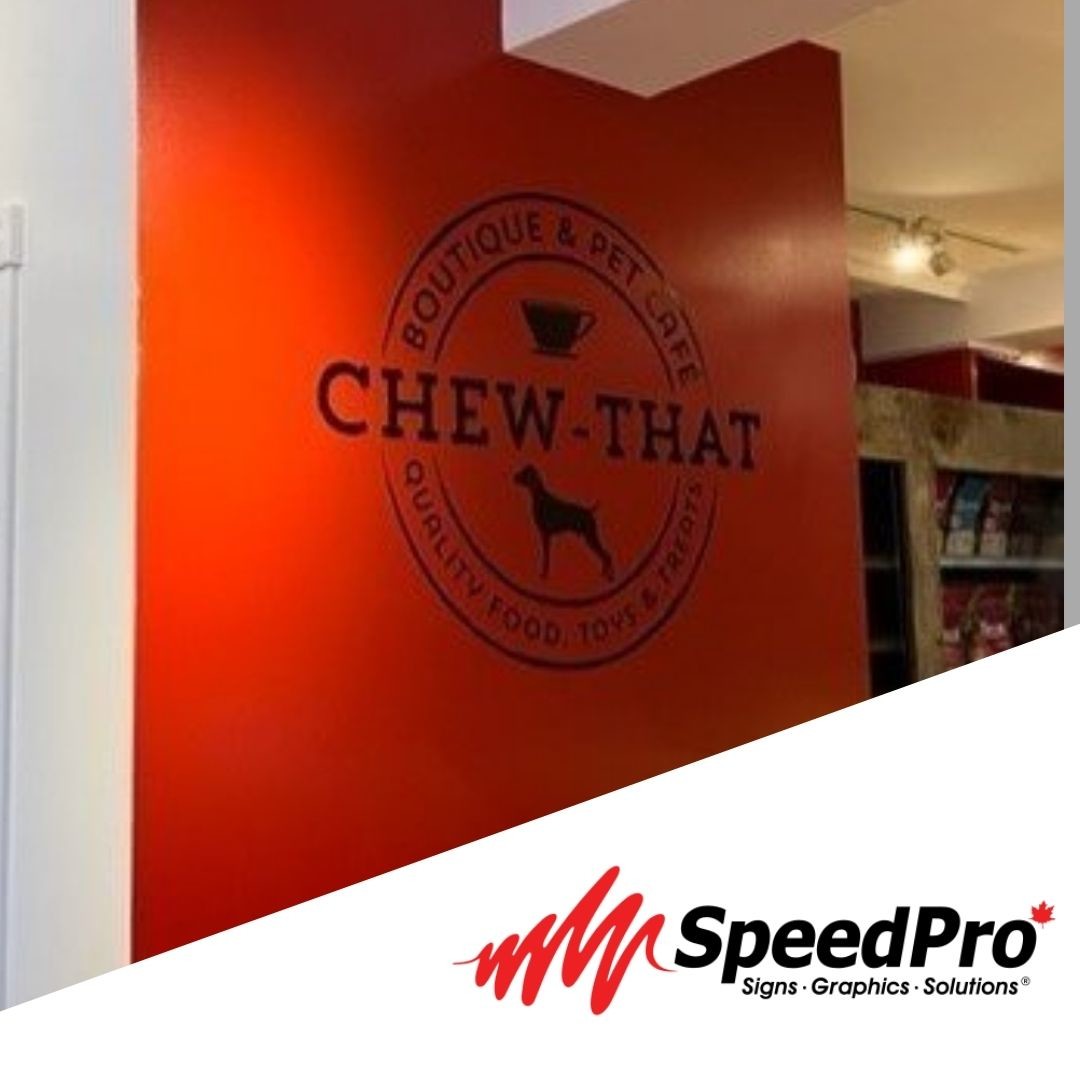 SpeedproOttawa's tweet photo. Use your walls as a canvas in your bricks and mortar location.  Our "wall art" can be decorative, motivating or brand reinforcing. Contact us at 613-695-6661 or brigitte@speedpro.com. #ottawa #speedpro #signage #billboards #graphicdesign #aframes #privacyfilm #banners https://t.co/R4lnZFeU2h