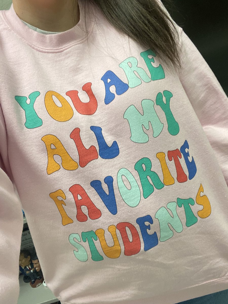 *when my students ask who my favorite is* #becauseweareWEST <a href="/msa_w/">MSA West M/HS</a> Happy Friday everybody!