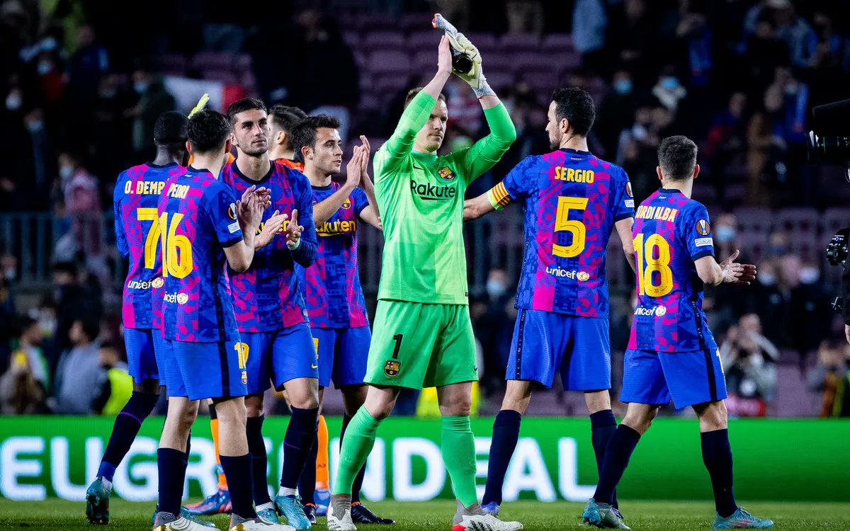 Barca 1-1 Napoli | 1st Leg | UEL Playoffs

67% Possession. 20 shots in total. 696  Passes Completed....