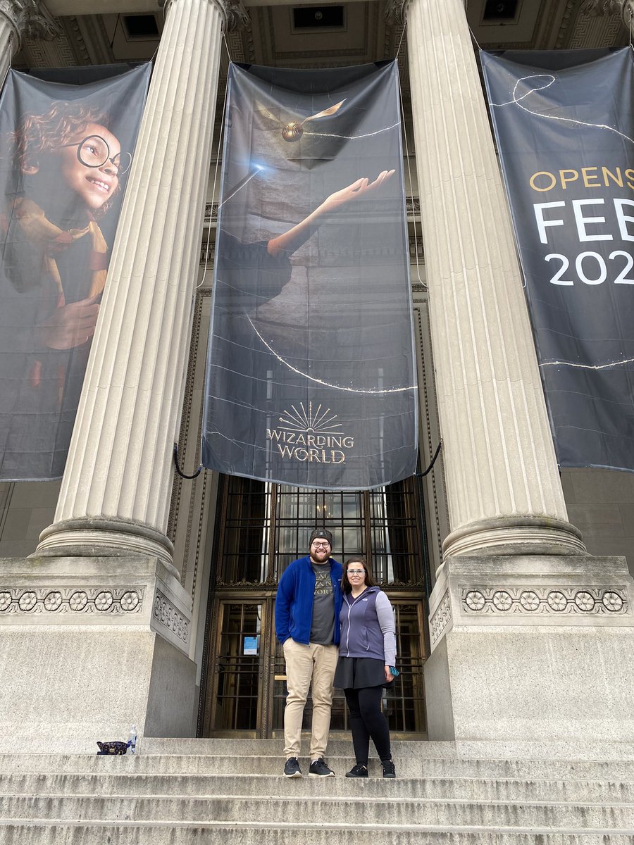 CreatingMagicPC's tweet photo. We’re here! @TheFranklin @imagineexhibits @HP_Exhibition #harrypotterexhibit #harrypotterexhibition #wizardingworld #harrypotter https://t.co/cmcfdiWQN5