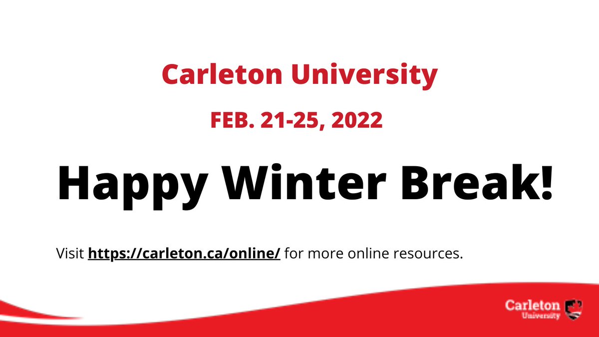 Carleton Academic Calendar 2022 Carleton Online (@Carleton_Online) / Twitter
