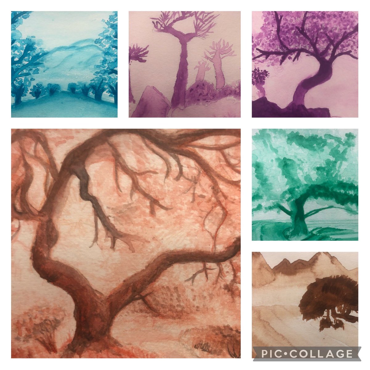 iTOVAR9's tweet photo. Rattler artist creating monochromatic watercolor landscapes!
@jguerra_EMMS
@Team_EMMS
@anglozoya
@CISD_Fine_Arts
 #RattlerForce
 #WeAreClintISD https://t.co/1zOhfePZi1