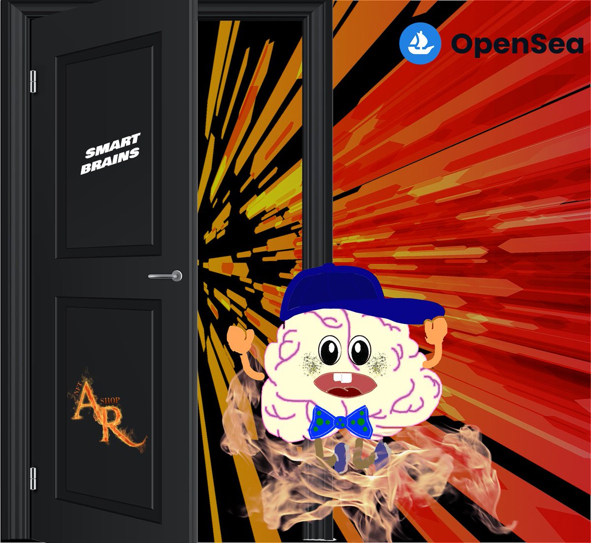 NFTARSHOP's tweet photo. 🚪⭐Open the door and Discover our #SmartBrains collection!

⚡10.000 unique characters with different features, which you will enjoy and share with your friends.

🔵LINK:https://t.co/mQAACG0QjN

  #nft #nftarshop #smartbrains #opensea #nftdrop #digitalart #nftart #nftartist https://t.co/divkYisfga