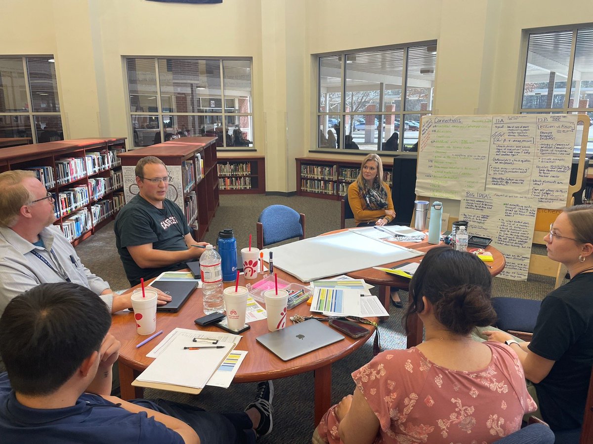 HumbleISD_AHS's tweet photo. Awesome work from the AHS Chemistry Team on conceptual curriculum planning. Thank you Elissa Griffin for facilitating the conversation. @HumbleISD https://t.co/4PZ6qiIJlU