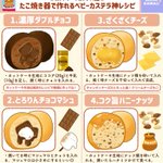 たこ焼き器で作れちゃう？!ホットケーキミックスや冷凍パイシートで作る、「ベビーカステラ」レシピ8選!