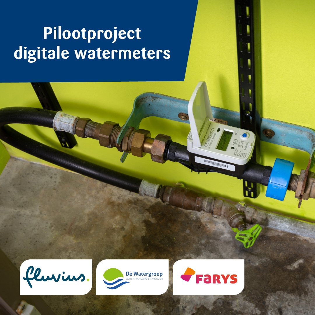 Haarzelf Rechthoek eindpunt Pidpa on Twitter: "Vandaag werd de eerste digitale watermeter geplaatst.  Samen met @dewatergroep, Farys en @Fluvius_be rolt Pidpa een grootschalig  pilootproject uit voor 70.000 watermeters. #bluedeal #digitalewatermeter  #innovatie 👉https://t.co ...