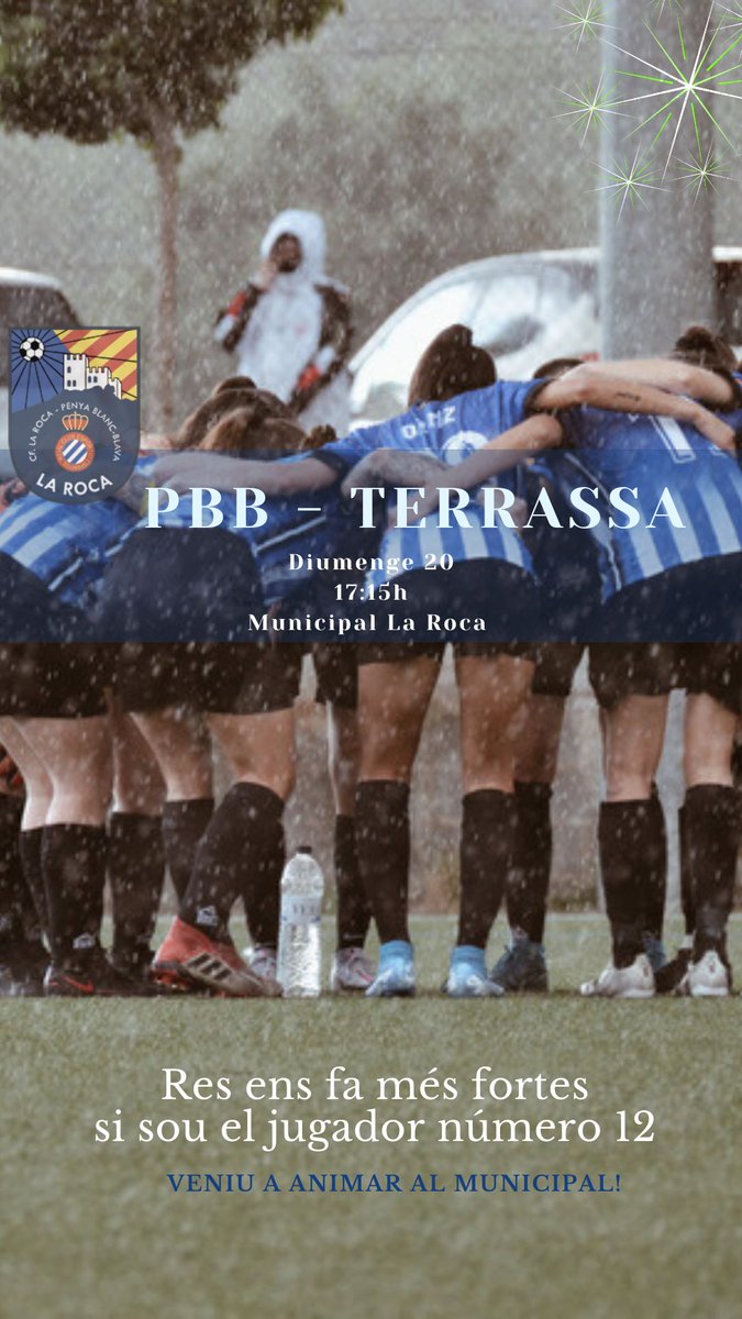 micruzma's tweet photo. Amb tots vosaltres som més fortes!!! Us esperem!!! @PBBLAROCA https://t.co/Wjv4j36AhJ