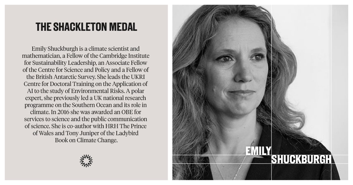 WeAreShackleton's tweet photo. EMILY SHUCKBURGH
‣ #ShackletonMedal Judge
Last week, @emilyshuckburgh sat down with Shackleton’s @Hallibee1 to discuss her experiences in #Antarctica.
Click the link to listen to the full podcast.
https://t.co/Faj3F2dPGf https://t.co/RCYsV30Mjx