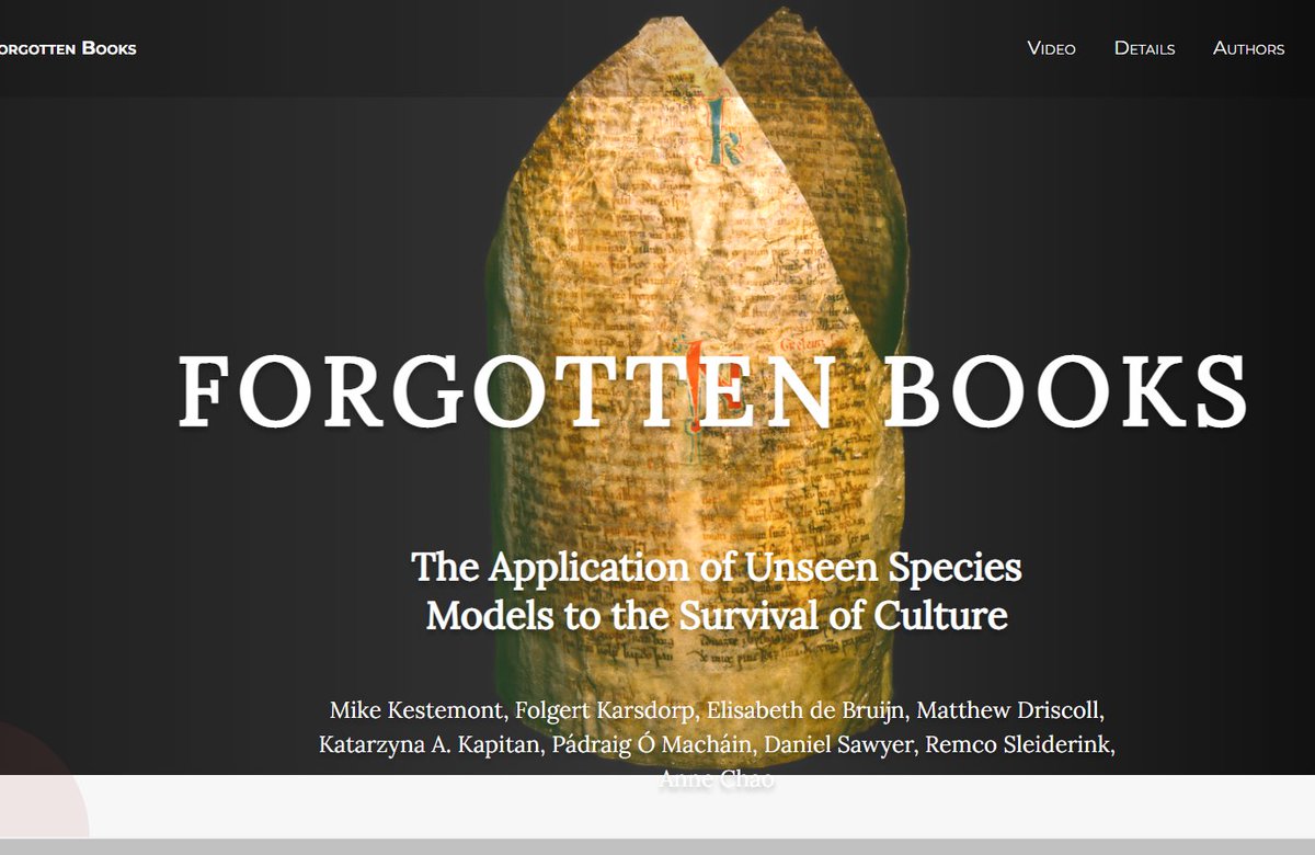 In het nieuwste nummer van <a href="/sciencemagazine/">Science Magazine</a>, een artikel van o.a. enkele onderzoekers van de <a href="/uantwerpen/">UAntwerpen</a> ! Ze deden onderzoek naar verloren Europese ridderverhalen.

In de ‘author explanation video’ kan je zelfs een fragment uit onze collectie zien voorbijkomen!