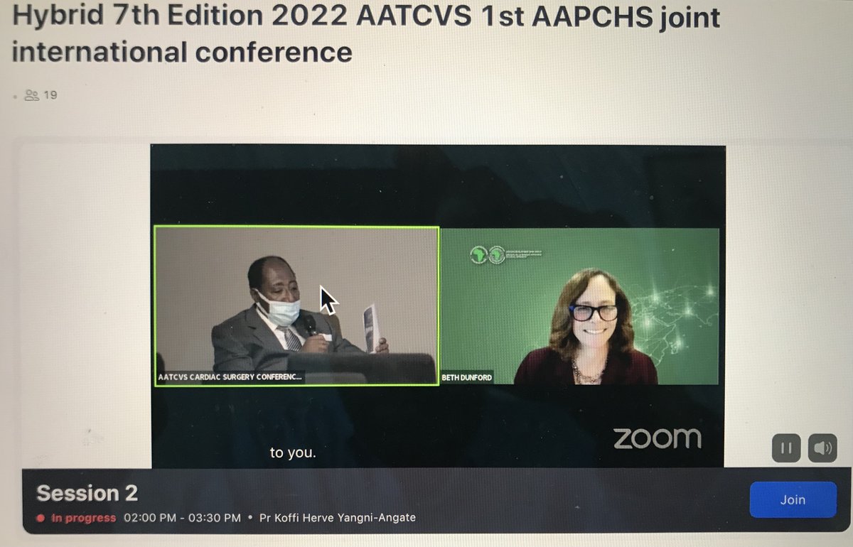 beth_dunford's tweet photo. It was a pleasure to present @AfDB's initiatives to help strengthen #health infrastructure in #Africa, at the joint African Association of Thoracic and Cardio-Vascular Surgeons (#AATCVS) and African Academy for Pediatric &amp; Congenital Heart Surgery conference. #AATCVS2022 https://t.co/gKpszhIHob