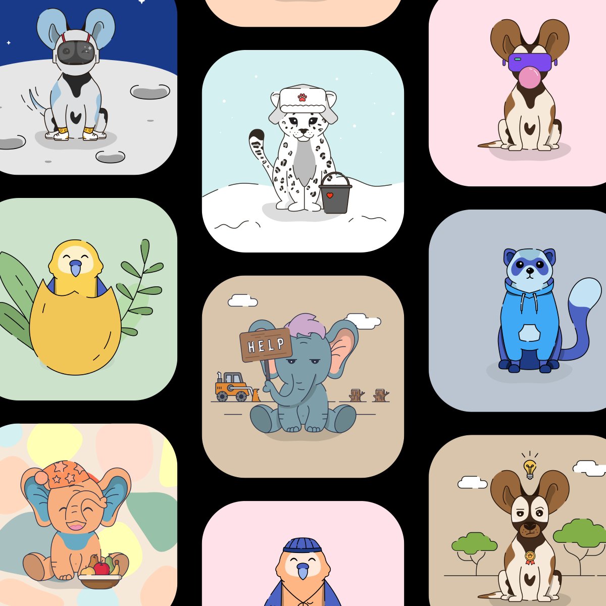 TheLastofThem__'s tweet photo. Our minting has started a few days back, and now you can see the 1st NFTs by TheLastofThem! 🐾 

Grab your Cutie at https://t.co/tTZdz3KlD3 

Official channel: https://t.co/AADFH7X6Mj

#Minting https://t.co/7YxZl5Al0c
