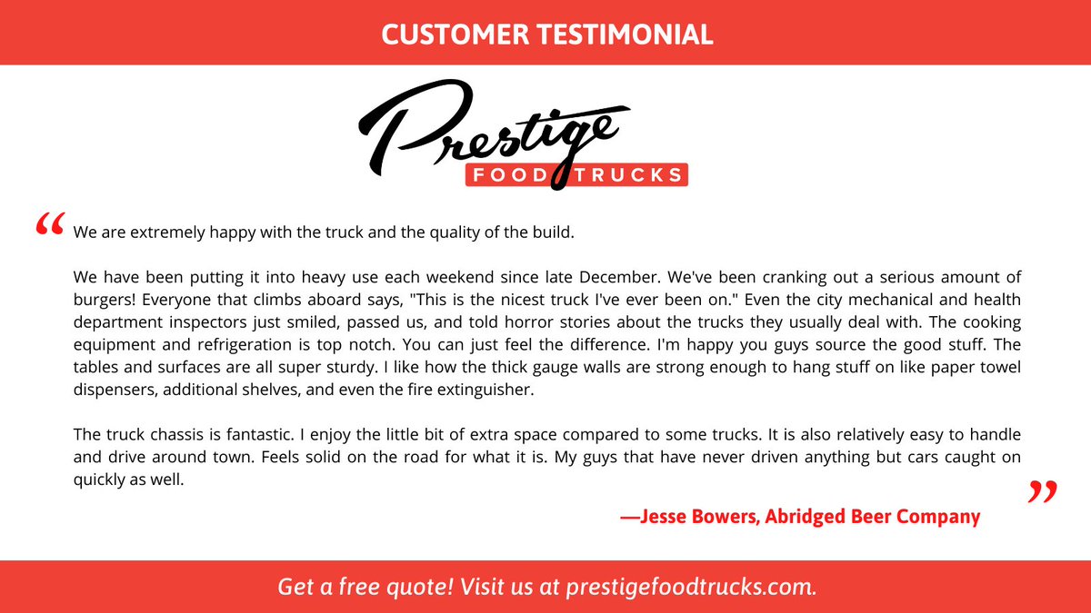 We ❤️ satisfied customers! Let us know what we can do to build the truck of your dreams! 😍💪🏼
#custom #delivery #catering #vehicle #foodtruck #mobilekitchen
