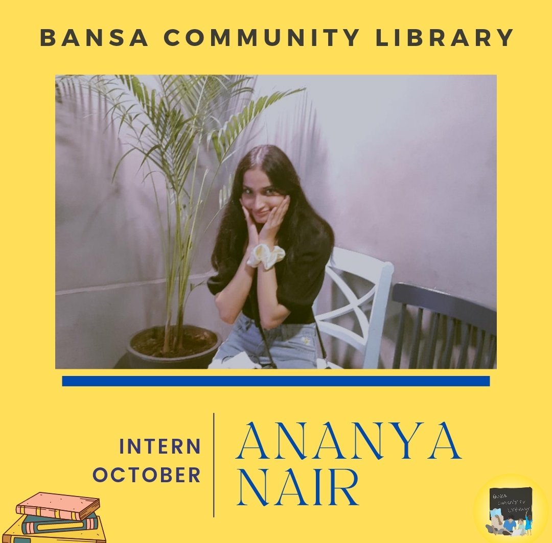 My internship at Bansa Community  Library started in October. I had seen  my friends intern there earlier and  they had only good things to say. 
Read my complete experience here
instagram.com/p/CaHzJLaPMx_/…

#InternshipExperience
#BansaCommunityLibrary
