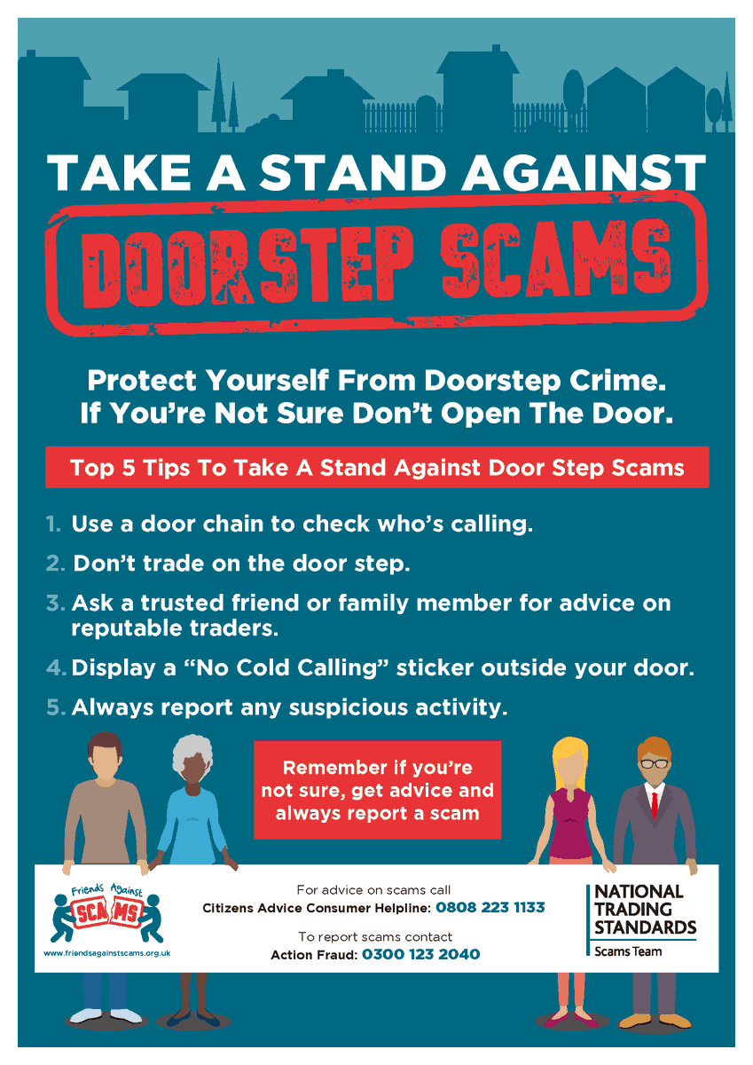 bhamts's tweet photo. #ScamAware #DoorStepCrime don't keep large amounts of money in your home. #DoorstepSales #BrumTS https://t.co/zNMnn8cPUj
