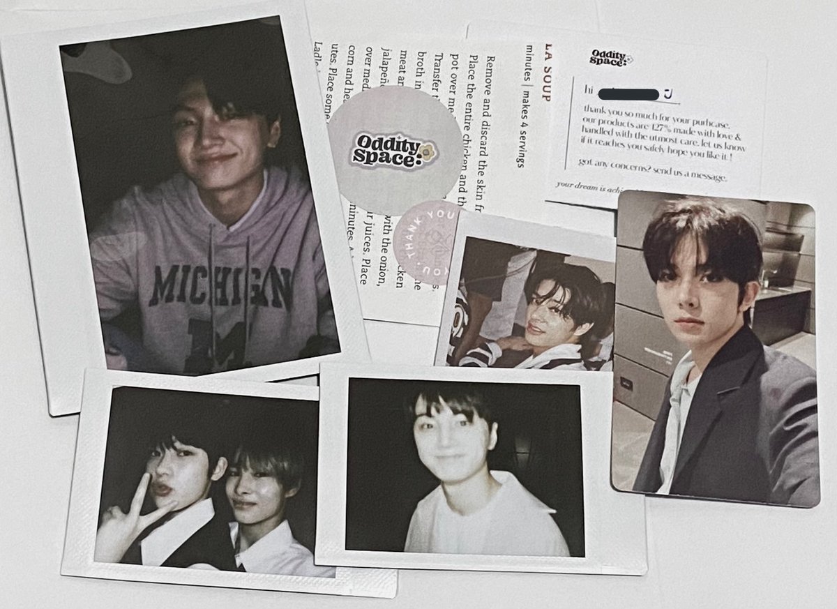 yajhaul's tweet photo. ✉️﹕#to_leann

kilig super because of these polaroids ㅠㅠ great quality and fast shipment ! thank u vv much 🤍 

𓄸 @oddityspaceph
#oddityspacefb https://t.co/gXlClYH1nD