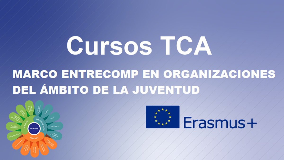 ¿Formas parte de una organización del ámbito de la juventud? ¿Te interesa profundizar en el #emprendimiento y el marco #EntreComp? Si te perdiste ediciones anteriores de este curso, ahora estás a tiempo de inscribirte. Fecha límite: 23/02/2022 injuve.es/convocatorias/…