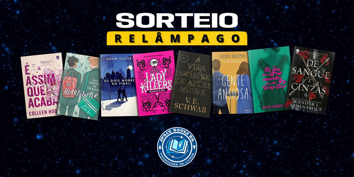 querolivrosbr's tweet photo. 📚⚡ SORTEIO RELÂMPAGO ⚡📚

🏆 GANHE UM LIVRO DENTRE AS OPÇÕES

REGRAS:
• Dar RT nesse post
• Dar RT no fixado

🗓️ 20/02 - NESSE DOMINGO https://t.co/YtQehy3ZlZ